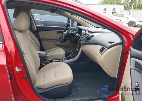 2016 Hyundai Elantra Value Edition from USA, damaged, VIN KMHDH4AE0GU479658